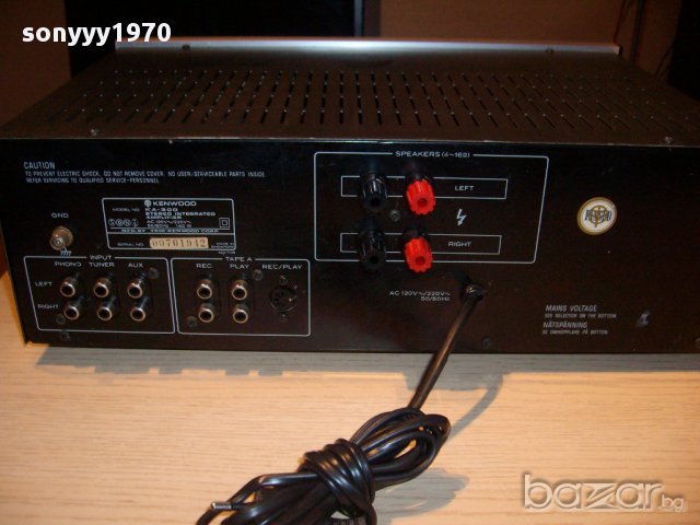 kenwood ka-300 stereo amplifier-внос швеицария, снимка 14 - Ресийвъри, усилватели, смесителни пултове - 12019820