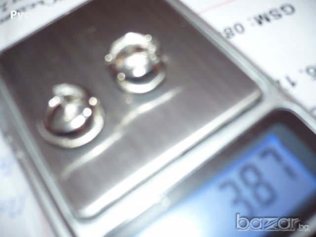 Обеци широки, снимка 2 - Обеци - 17219804