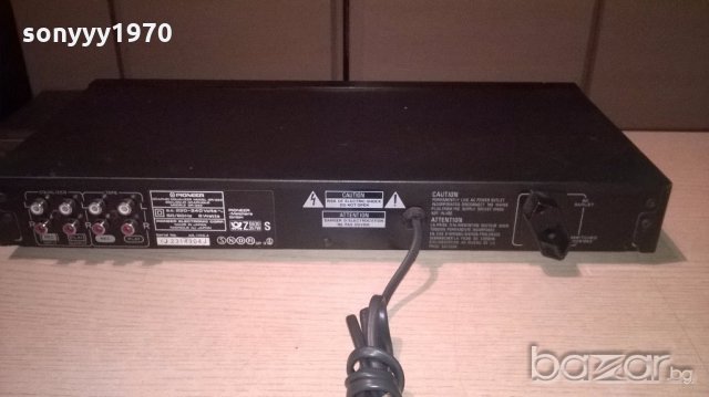 pioneer gr-333 equalizer-made in japan-внос англия, снимка 11 - Ресийвъри, усилватели, смесителни пултове - 18347568
