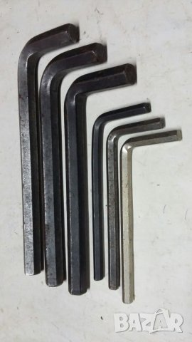 Шестограмни Г образни ключове, снимка 2 - Ключове - 25864375