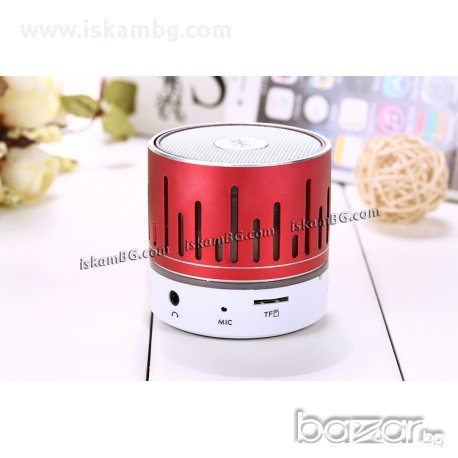 LED MP3 блутут колонка с FM радио, USB, TF Карта памет - код C-203, снимка 2 - Калъфи, кейсове - 13717612