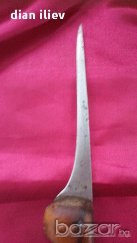 Стар нож от бабино време, снимка 7 - Антикварни и старинни предмети - 13861661