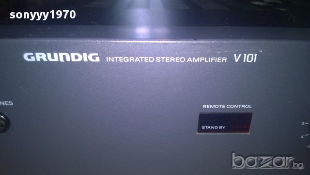 grundig v101 stereo amplifier-нов внос швеицария, снимка 9 - Ресийвъри, усилватели, смесителни пултове - 10267333