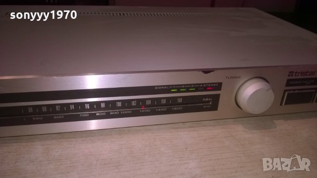 tristar et 5050 stereo tuner-внос швеицария, снимка 7 - Ресийвъри, усилватели, смесителни пултове - 24514502
