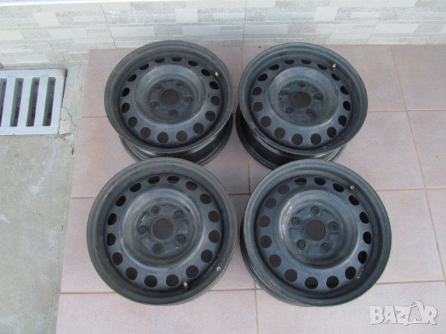 оригинални железни джанти 15'' за FIAT SEDICI,TOYOTA,SUZUKI SWIFT, снимка 2 - Гуми и джанти - 22498243