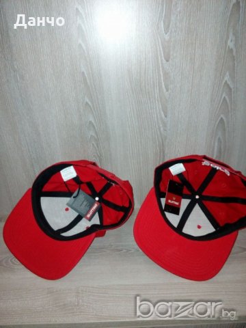 Червени шапки с козирка- tipico cap 2 бр.!Нова!, снимка 9 - Шапки - 21230476
