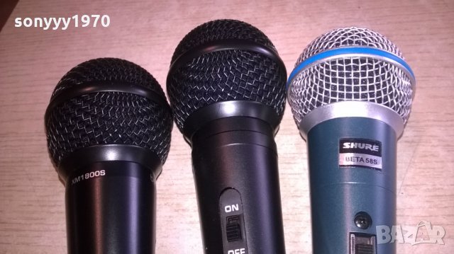 shure/behringer/yamaha-175лв за броика-внос швеицария, снимка 7 - Микрофони - 24973148