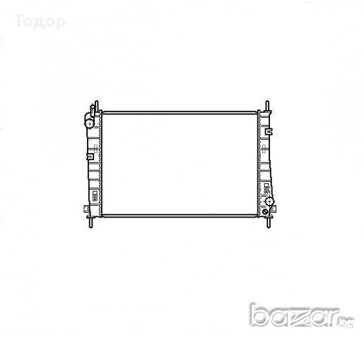 Воден радиатор FORD № hk1823, снимка 1 - Части - 14414142