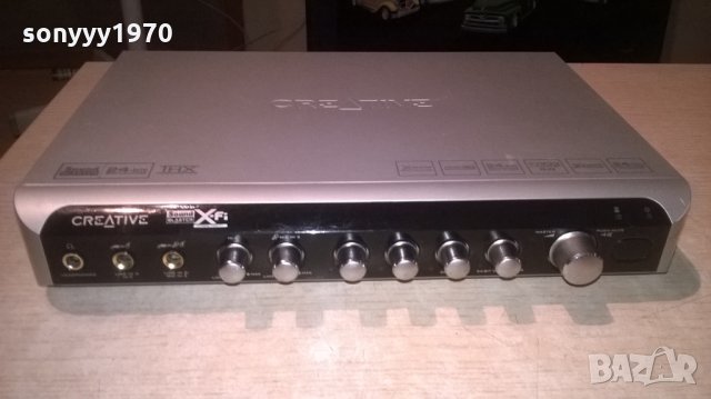 creative sb0510 sound blaster 24-bit thx-внос швеицария, снимка 6 - Ресийвъри, усилватели, смесителни пултове - 26042495