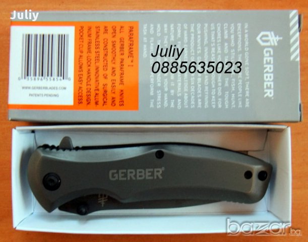 Сгъваем нож Gerber 342 / 342В /, снимка 10 - Ножове - 9383583