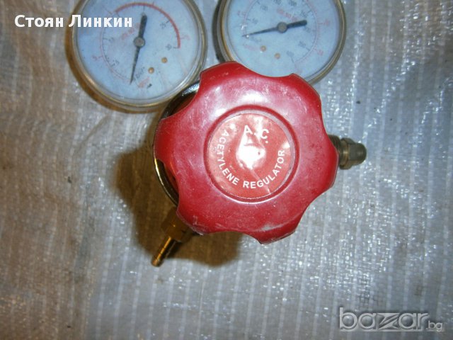 Манометър за ацетилен, снимка 2 - Други инструменти - 15271799