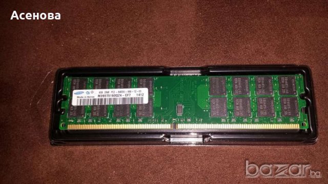 RAM памет SAMSUNG 2х4 (8) GB DDR2 800 MHZ за АМД дъно, снимка 2 - RAM памет - 20950057