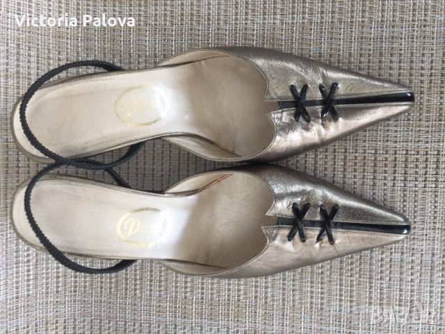 Изящни sling back обувки Paul