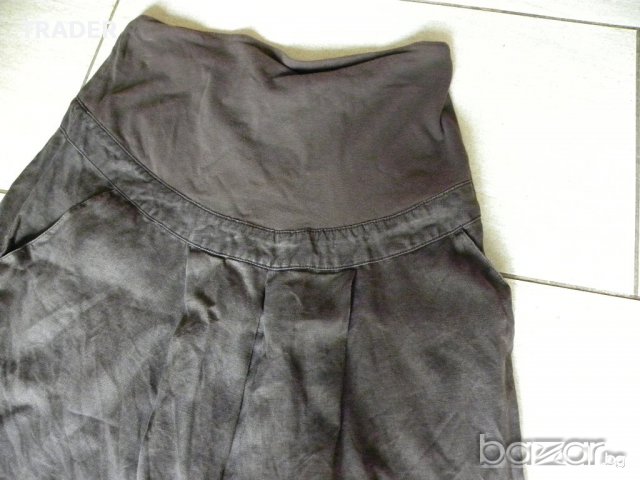 Дамска ленена пола за бременни H&M Mama, снимка 7 - Поли - 12384334