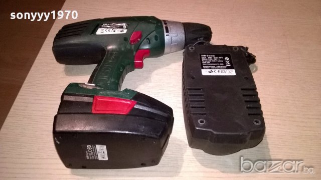 Parkside germany 18v-машина с батерия и зарядно-внос швеицария, снимка 5 - Други инструменти - 18201934