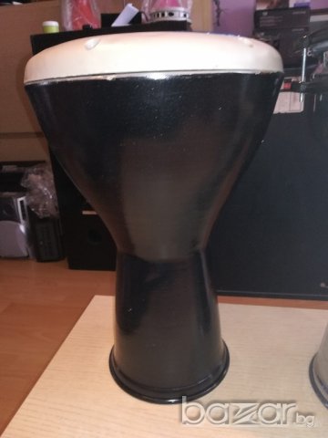 НОВИ тарамбуки-черна метална и сива алуминиева-40х25см, снимка 10 - Ударни инструменти - 21117232