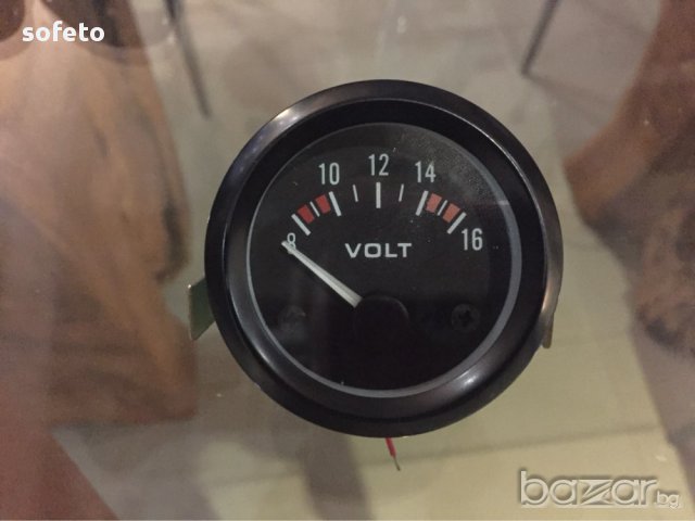 Измервателни уреди тип VDO  волтметър тунинг манометри, снимка 4 - Аксесоари и консумативи - 17082246