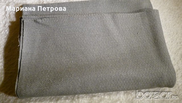 Плат за дамско палто или манто - гълъбово сив цвят, снимка 1