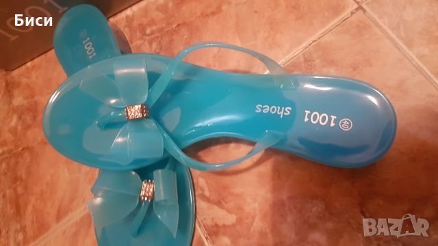 Летни силиконови маркови чехли , снимка 3 - Чехли - 23820056