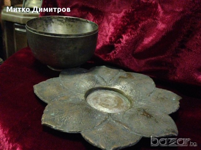 Старинна захарница от края на 19в., снимка 2 - Антикварни и старинни предмети - 12728878