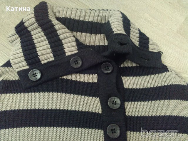 Намаление раирано пончо, снимка 3 - Детски пуловери и жилетки - 20381453