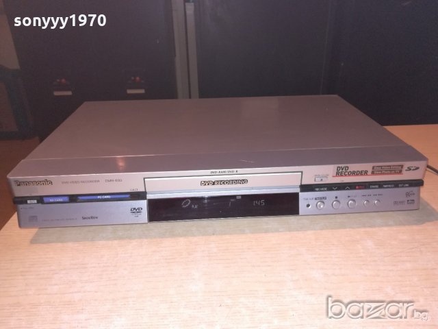 panasonic dmr-e60ep dvd recorder-made in japan-внос швеицария, снимка 8 - Плейъри, домашно кино, прожектори - 21238093