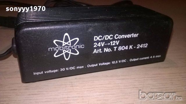 Mobitronic by waeco dc/dc converter 24v-12v-4amp-внос швеицария, снимка 7 - Аксесоари и консумативи - 17093771