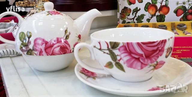 Комплект за кафе или чай, снимка 2 - Подаръци за рожден ден - 22295065