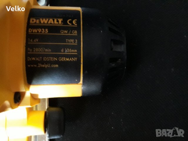 Dewalt 14,4v ръчен акумулаторен циркуляр , боди без батерия и зарядно, снимка 4 - Други инструменти - 21706802