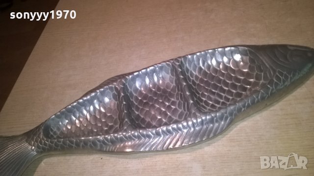 голяма риба-ретро колекция-масивна-50х17см-внос швеция, снимка 8 - Колекции - 25384425