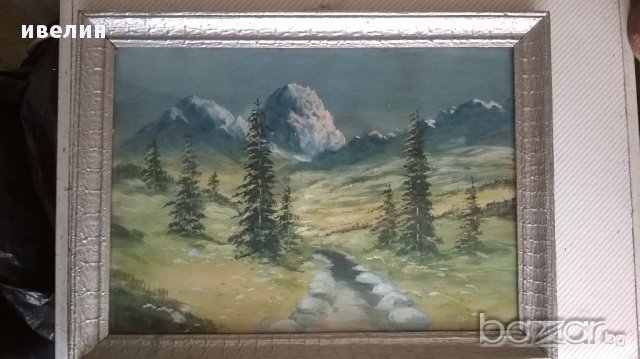картина-горски пейзаж, снимка 1 - Картини - 14161941
