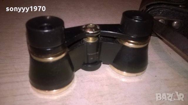 АНТИК-театрален бинокъл с кожен кобур-руски, снимка 6 - Колекции - 25595042