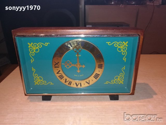 руски ретро часовник-за колекция-27х17х7см, снимка 3 - Колекции - 20189889