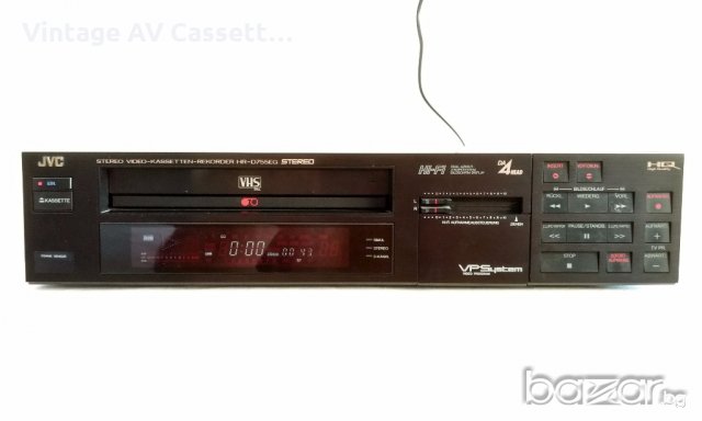 Продавам VHS Видеорекордер JVC HR-D755EG, снимка 3 - Плейъри, домашно кино, прожектори - 19319447