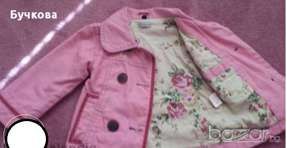 Уникален тренч за пролет / есен , 9-12 м.