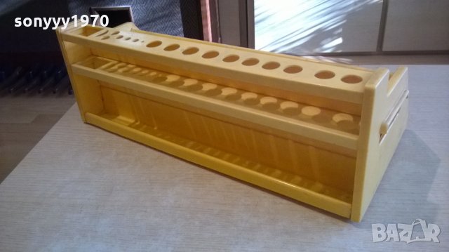 ретро колекция-43х21х16см-пвц-поставка за колби, снимка 9 - Колекции - 23177977