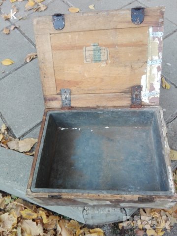  Вермахт куфар за патрони, снимка 1 - Антикварни и старинни предмети - 25890222