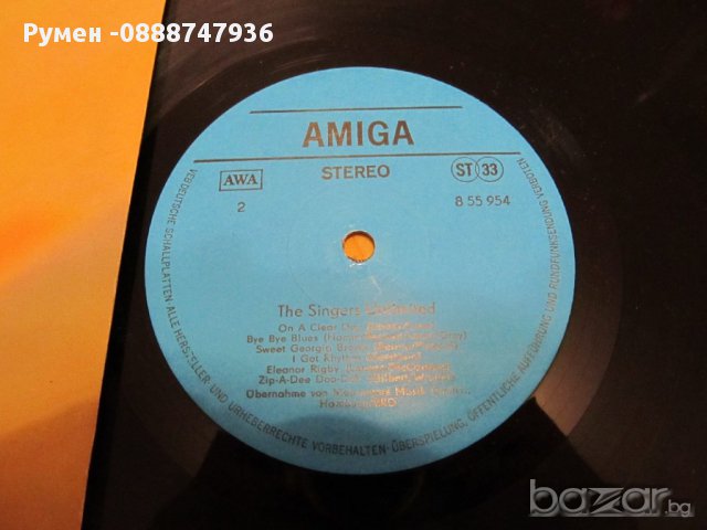 грамофонни плочи джаз,  Грамофонна плоча The Singers Unlimited - прекрасен джаз от 80те години , снимка 2 - Грамофонни плочи - 13621554