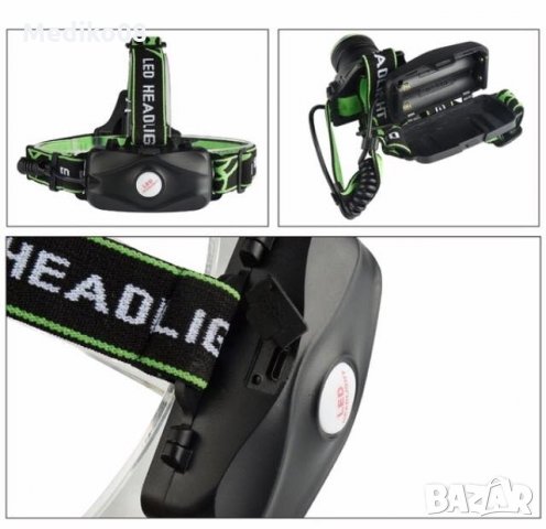 Водоустойчив фенер-челник , презареждаем LED фенер, снимка 4 - Екипировка - 24728160