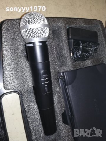 shure САМО ПРИЕМНИК С КУФАР-внос швеицария, снимка 10 - Микрофони - 22519839