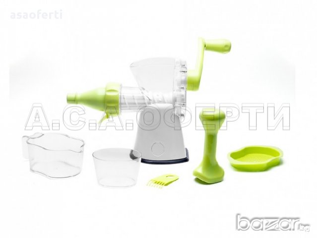 Ръчна сокоизтисквачка Juicer Multi-funktion HX , снимка 3 - Сокоизстисквачки и цитрус преси - 11442288