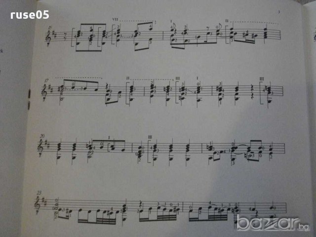 Книга "IL CIEL CHE RADO-Gitárra-VALENTINUS BAKFARK" - 4 стр., снимка 4 - Специализирана литература - 15918632