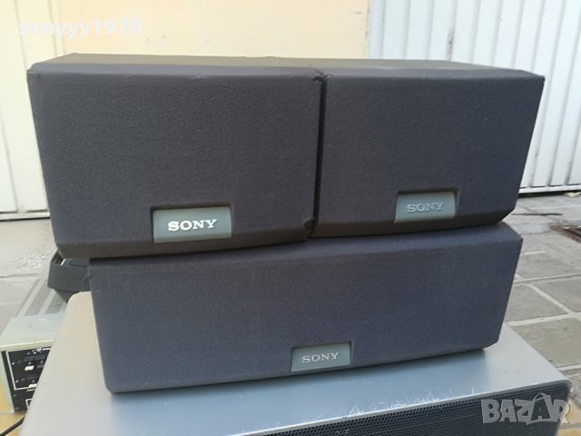 sony 3x100w//8ohm-център+тонколони-внос швеицария, снимка 2 - Тонколони - 25896713