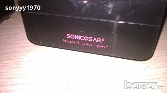 sonicgear-тонколони 2бр-16х9х8см-внос англия, снимка 8 - Тонколони - 19574618
