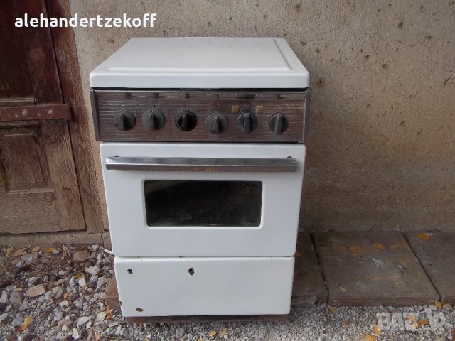 Ретро готварска емайлирана печка 