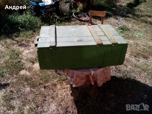 Стар военен сандък #3, снимка 3 - Антикварни и старинни предмети - 23027938
