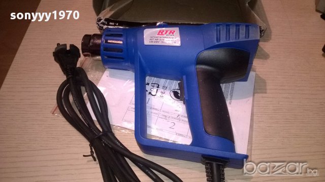 поръчан-Rtr-нов пистолет за горещ въздух-в кутия, снимка 5 - Други инструменти - 16495469