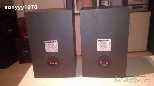 quadral kx-100 made in germany-2х100w-4/8ohm-внос франция, снимка 15 - Тонколони - 19246946