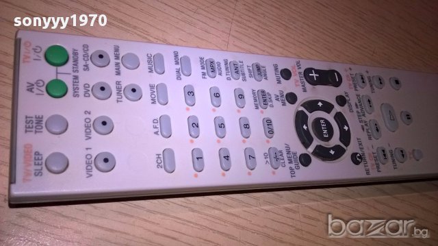 Sony remote av system-внос швеицария, снимка 6 - Други - 14888380