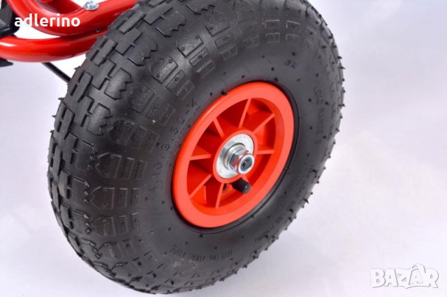 Картинг с педали, веломобил, A-15, 3-8 години, червен, снимка 2 - Детски велосипеди, триколки и коли - 25058851